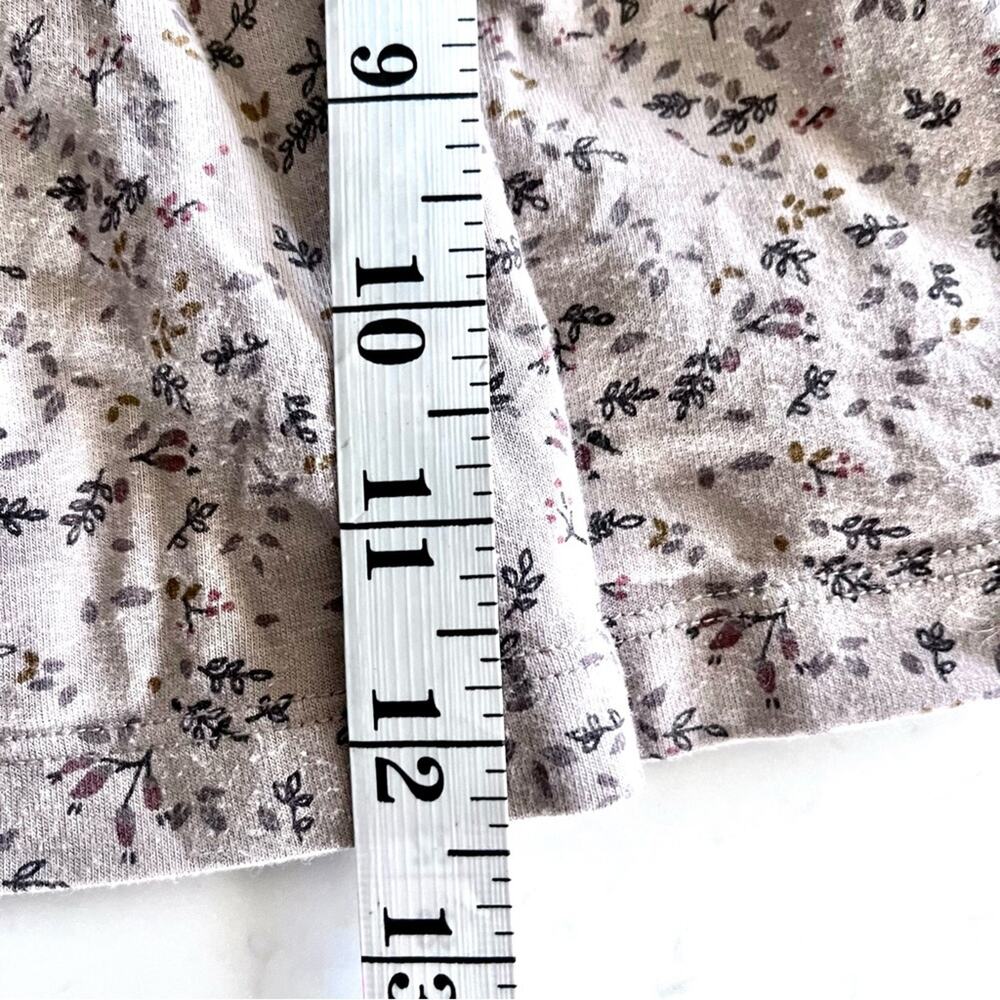 MarMar Copenhagen girls ruffle peplum floral print top blouse 12 months - Picture 3 of 6
